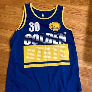 Golden State Warriors Steph Curry jersey size large #stephcurryjersey